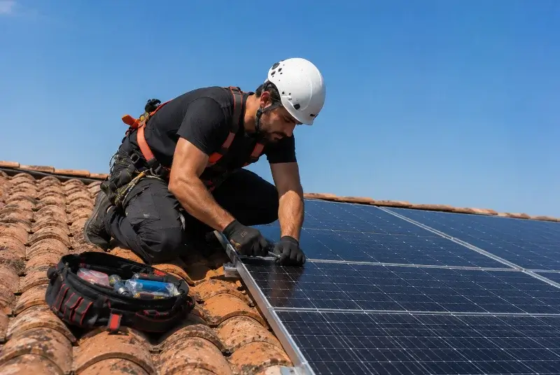 Maintenance et monitoring de panneaux solaires à Banyuls-dels-Aspres